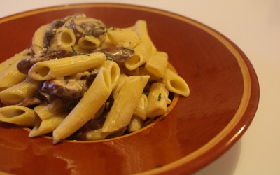 Creamy Mushroom Penne