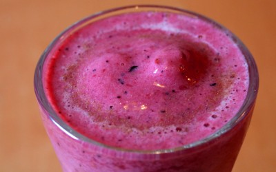 Breakfast Summer Berry Smoothie