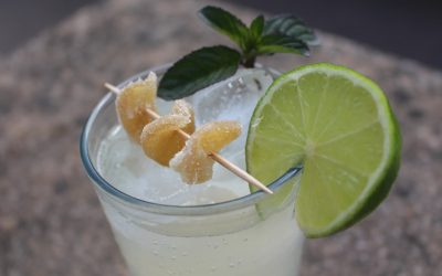 Ginger and Mint Collins